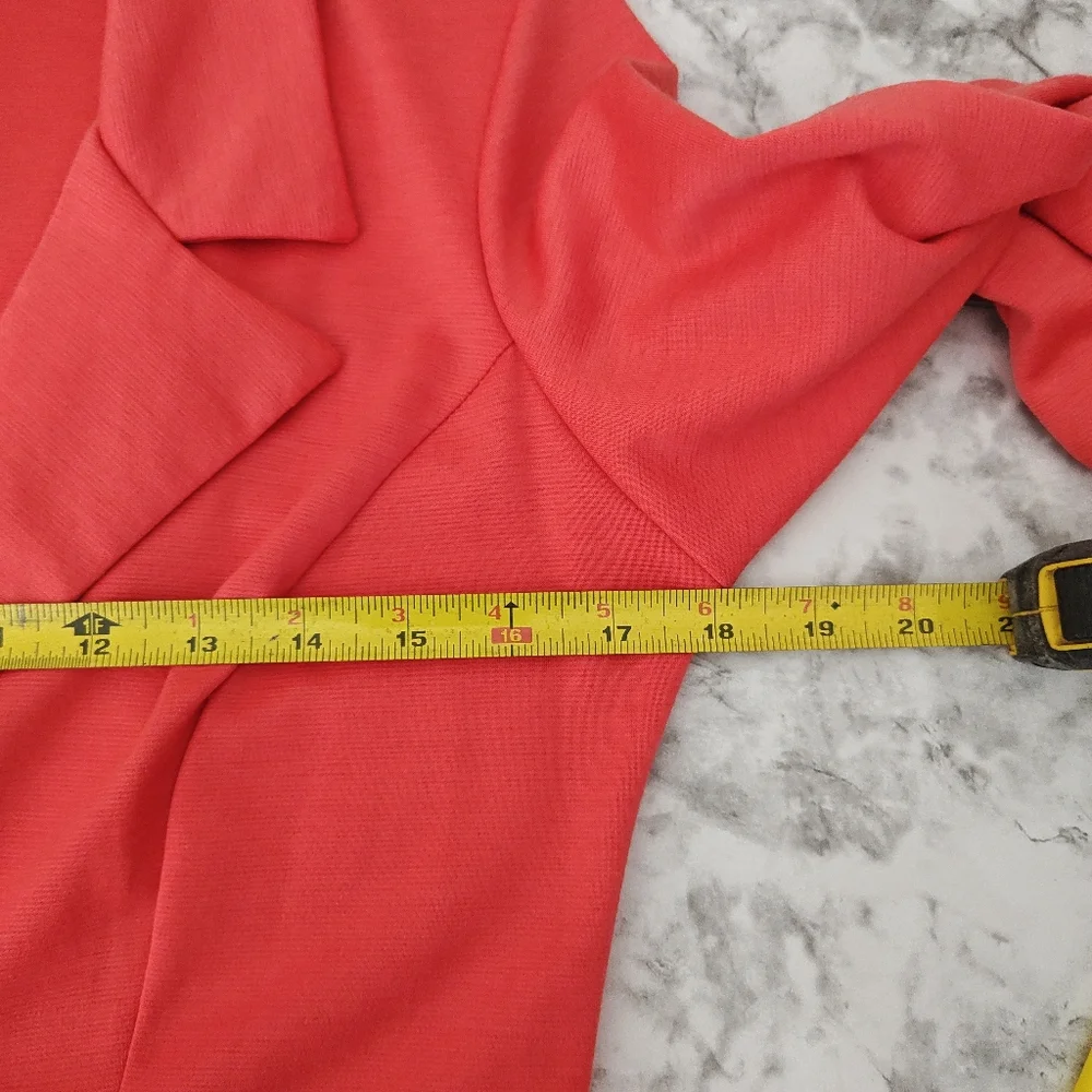 Coral Blazer Jacket Fashion Magazine